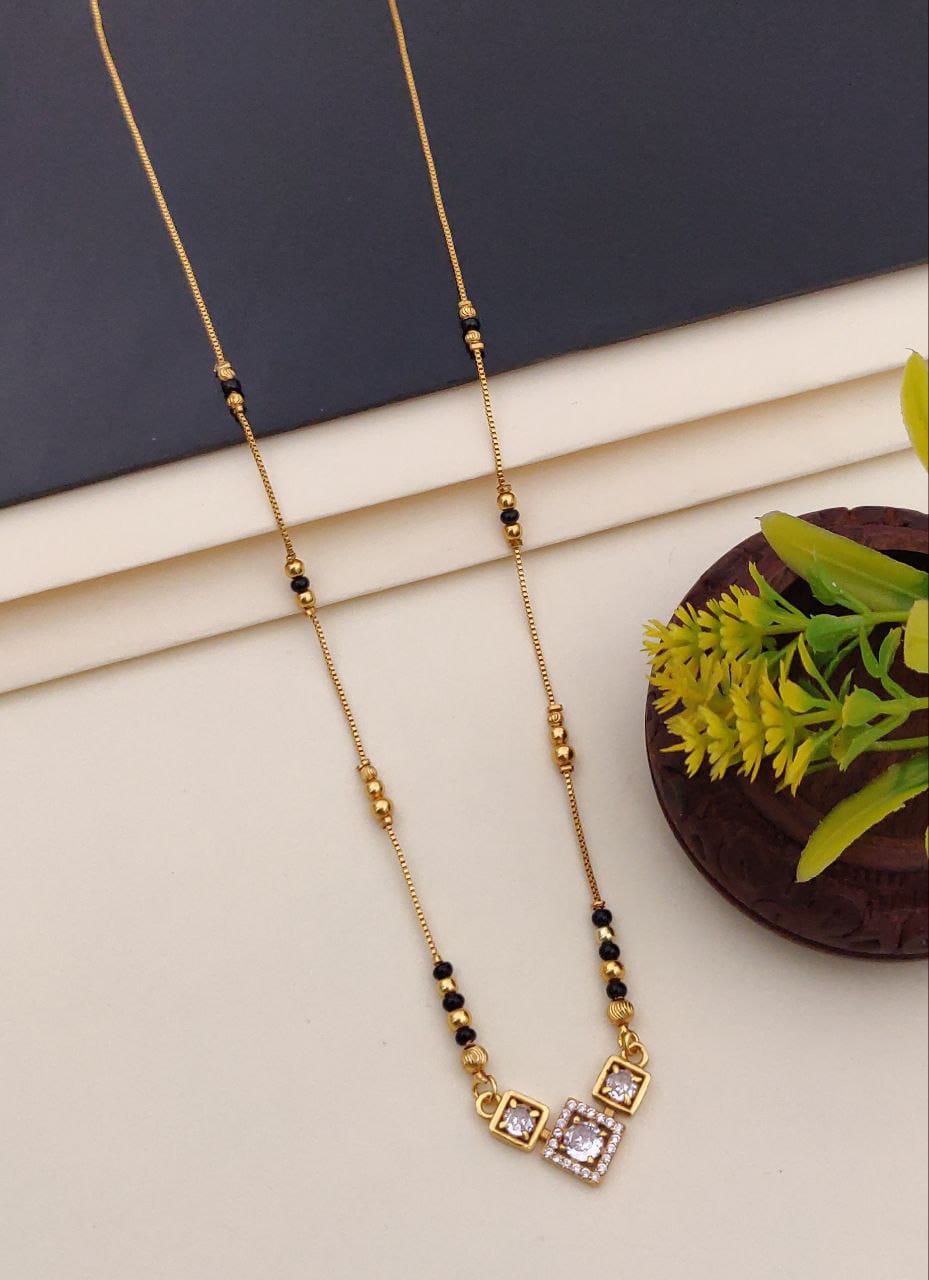 Trio Square Mangalsutra