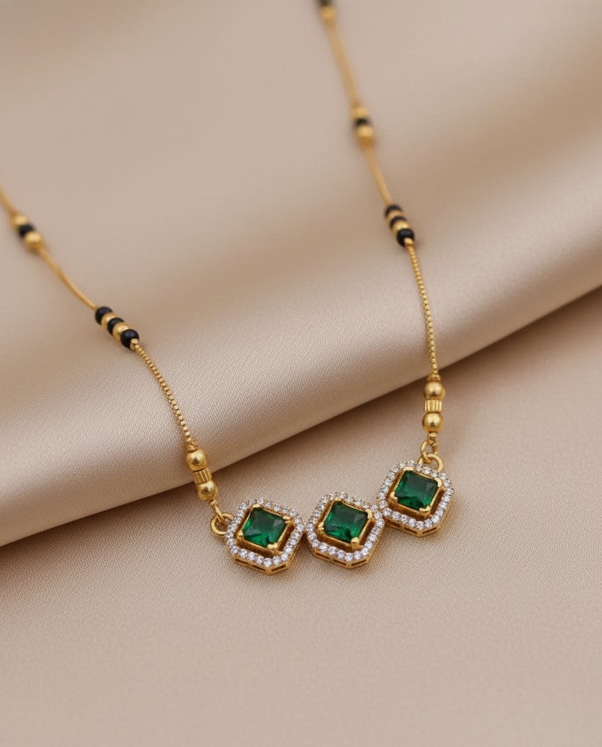Triple Charm Mangalsutra