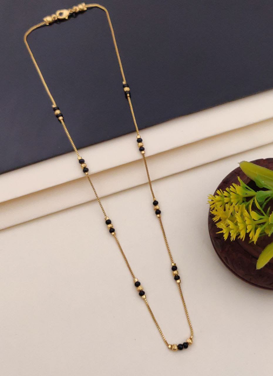Black Bead Mangalsutra