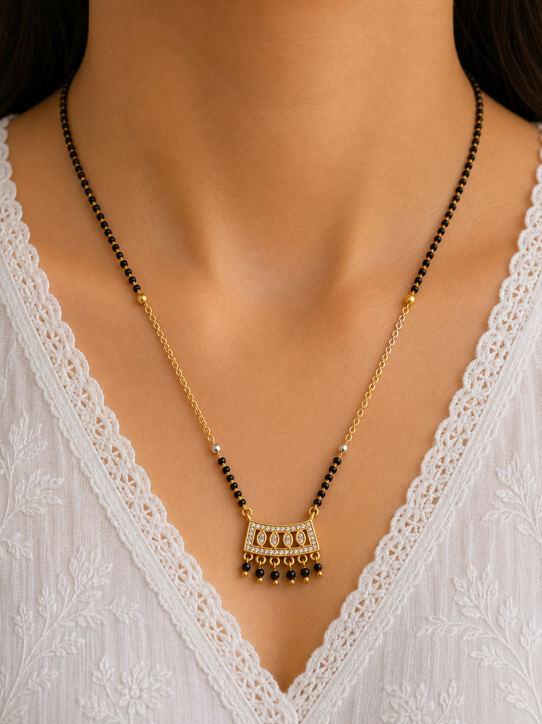 Lotus Mangalsutra
