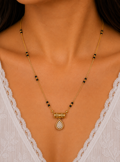 Teardrop Mangalsutra
