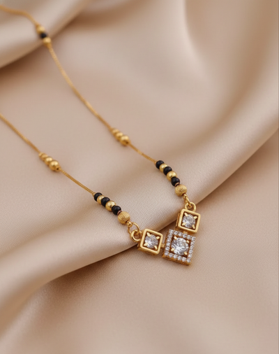 Trio Square Mangalsutra